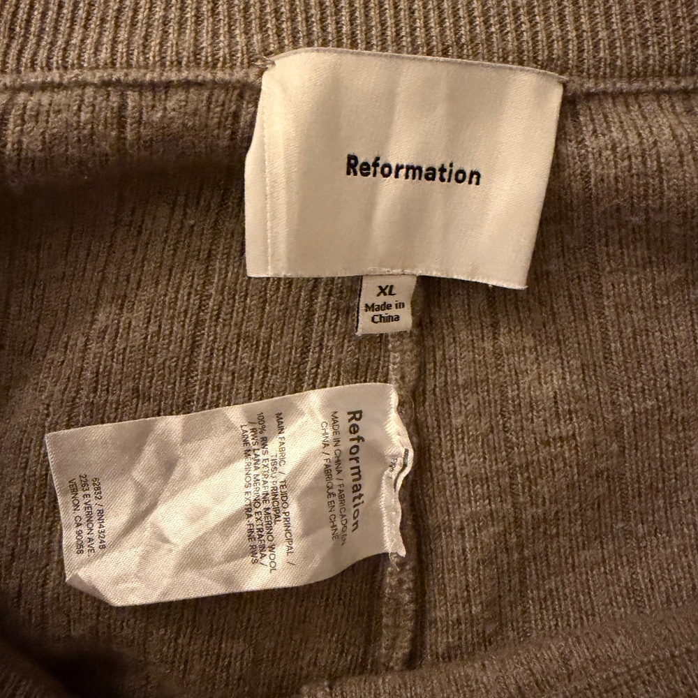 Reformation lounge pants